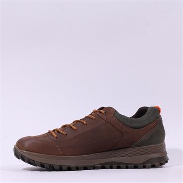 Ara Men Marino GoreTex Laced Shoe - Brown Nubuck