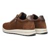 Ara Men Matteo Side Zip Wide Fit Shoe - Brown Suede
