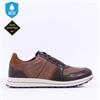 Ara Men Matteo 2.0 GoreTex Lace Trainer - Brown Combi