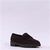 Ara Cambridge Chunky Sole Loafer - Brown Suede
