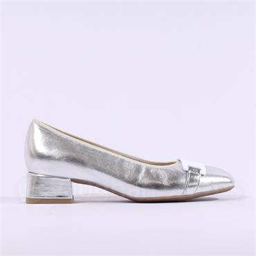Ara Graz 2.0 Link Court Shoe - Silver