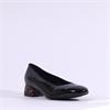 Ara Graz 2.0 Low Block Heel Court Shoe - Black Leopard