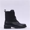 Ara Dover Zip Front Boot - Black Leather