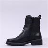 Ara Dover Zip Front Boot - Black Leather