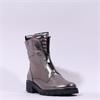 Ara Dover Zip Front Boot - Gun Metal