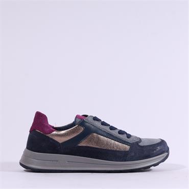 Ara Osaka 2.0 Internal Zip Multi Trainer - Grey Fuchsia