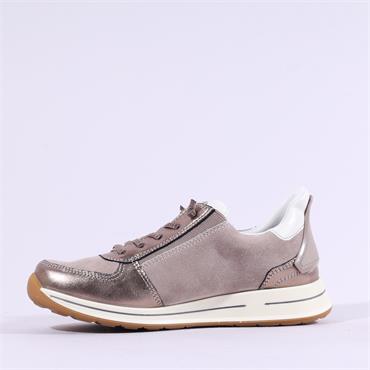 Ara Osaka 2.0 Bungee Lace Easy Slip On - Beige Combi