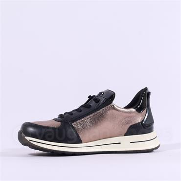 Ara Osaka 2.0 Bungee Lace Easy Slip On - Taupe Metallic