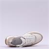 Ara New York Side Zip Laced Trainer - Beige Combi