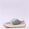 Ara New York Side Zip Laced Trainer - Beige Sage