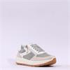 Ara New York Side Zip Laced Trainer - Beige Sage