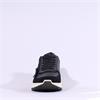 Ara New York Side Zip Laced Trainer - Black Shimmer