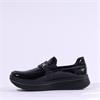 Ara Sapporo 3.0 Slip On Platform Wedge - Black Patent