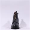Ara Tulsa Front Zip Biker Boot - Black Leather
