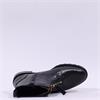 Ara Tulsa Front Zip Biker Boot - Black Leather