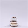 Ara Osaka Metal Plate Velcro Sandal - White Leather
