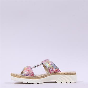 Ara Capri Sport Double Velcro Mule - Floral