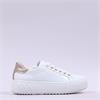 Ara Monaco Platform Laced Trainer - White Gold Patent