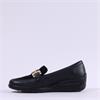 Ara Zurich 2.0 Slip On Link Wedge - Black Leather
