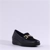 Ara Zurich 2.0 Slip On Link Wedge - Black Leather