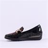 Ara Zurich 2.0 Slip On Link Wedge - Black Leopard