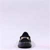 Ara Zurich 2.0 Slip On Link Wedge - Black Gold Leather