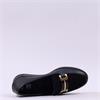 Ara Zurich 2.0 Slip On Link Wedge - Black Gold Leather