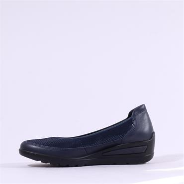 Ara Zurich 2.0 Wedge Slip On - Dark Navy