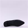 Ara Audrey Flare Block Heel Ankle Boot - Black Suede