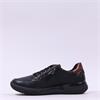 Ara Vienna Twin Zip Super Wide Shoe (K) - Black Copper