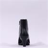Ara Amy Mid Heel Ankle Boot - Black Suede