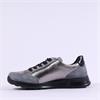 Ara Osaka 2.0 Side Zip Lace Trainer - Gun Metal