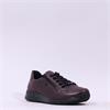 Ara Osaka 2.0 Side Zip Lace Trainer - Merlot