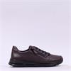 Ara Osaka 2.0 Side Zip Lace Trainer - Merlot