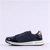 Ara Osaka 2.0 Side Zip Lace Trainer - Navy Bronze