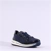Ara Osaka 2.0 Side Zip Lace Trainer - Navy Bronze