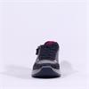 Ara Garda Side Zip Wedge Trainer - Grey Fuchsia