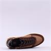 Ara Garda Side Zip Wedge Trainer - Tan Leopard Combi