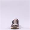 Ara Osaka Comfort Laced Trainer Side Zip - Beige Leopard Combi
