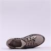 Ara Osaka Comfort Laced Trainer Side Zip - Beige Leopard Combi