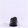 Ara Osaka Comfort Laced Trainer Side Zip - Black Patent Shimmer