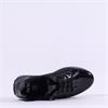 Ara Osaka Comfort Laced Trainer Side Zip - Black Patent Shimmer