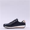 Ara Osaka Comfort Laced Trainer Side Zip - Dark Navy