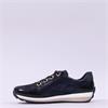 Ara Osaka Comfort Laced Trainer Side Zip - Navy Shimmer