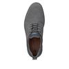 Rieker Men Laced Shoe - Grey Leather