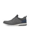 Rieker Men Laced Shoe - Grey Leather