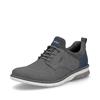 Rieker Men Laced Shoe - Grey Leather