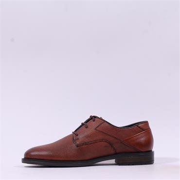 Marco Tozzi Men Sherman Derby Dress Shoe - Cognac Leather