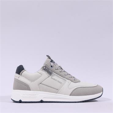 Marco Tozzi Men Regi Sidezip Trainer - Grey Combi