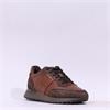Marco Tozzi Men Fulham Laced Trainer - Brown Combi Leather